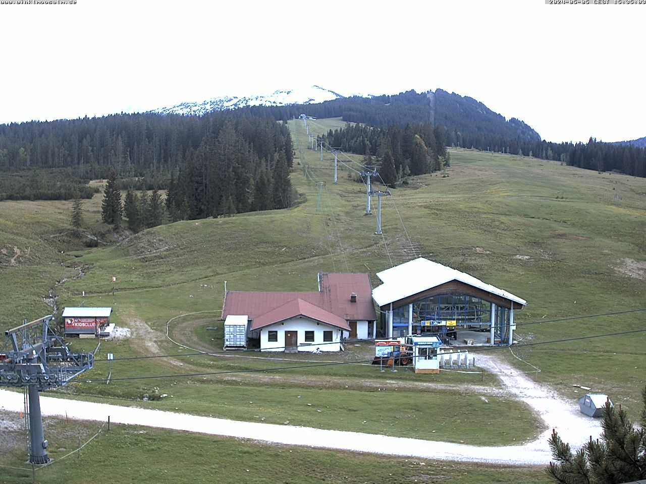Webcam 6: Blick ins Skigebiet Winklmoos-Alm